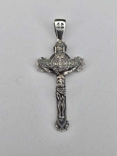 Saint benedict crucifix - saint,
