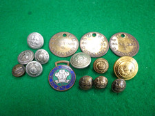 Group of Vintage Railway Items Checks, Buttons etc....