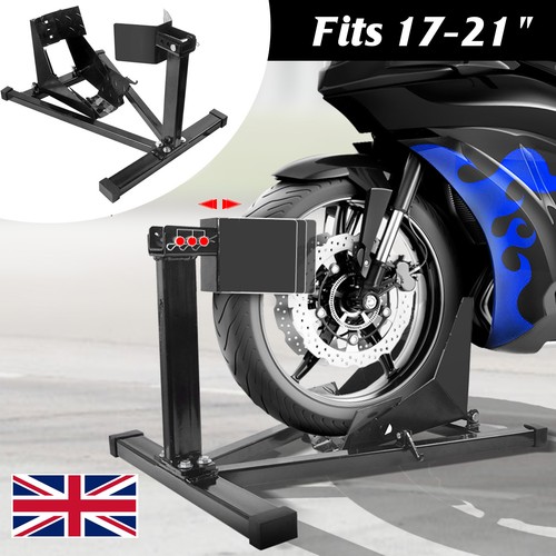 Motorcycle front wheel chock - motorcycle,