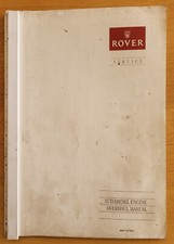 ORIGINAL 1994 FACTORY ROVER XUD DIESEL ENGINE OVERHAUL MANUAL PART No. AKM 7237