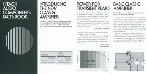 1978 hitachi class amplifier - hitachi,