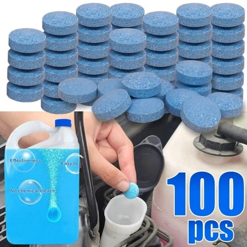 Car windscreen washer tablets - windscreen,