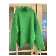 Zara Green Knit Turtleneck