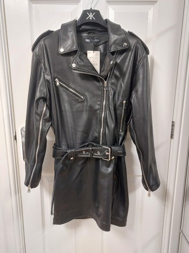 Zara biker dress size - zara,