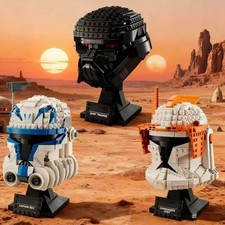 *NEW* MOC Star Wars TIE Fighter Pilot Helmet (75274) MOC building blocks