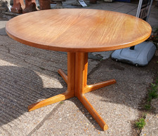 Mid Century Round Teak