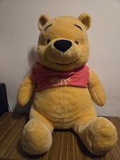 Mattel Disney Winnie the Pooh 20” Large Giant Plush Stuffed Animal Bear Yellow