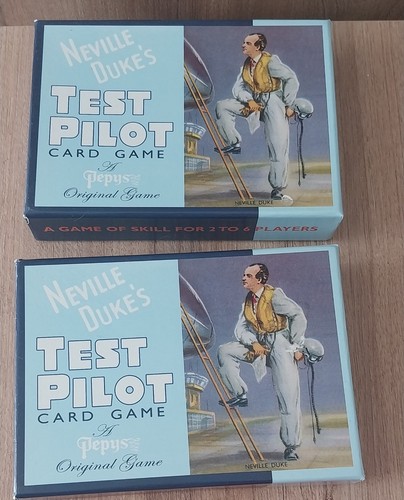Test pilot card - x,