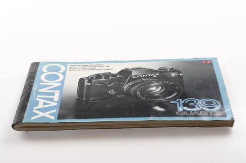Contax 139 quartz instruction - 139,