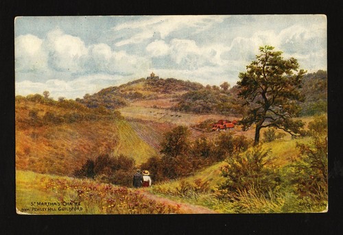 Old postcard martha - old, e