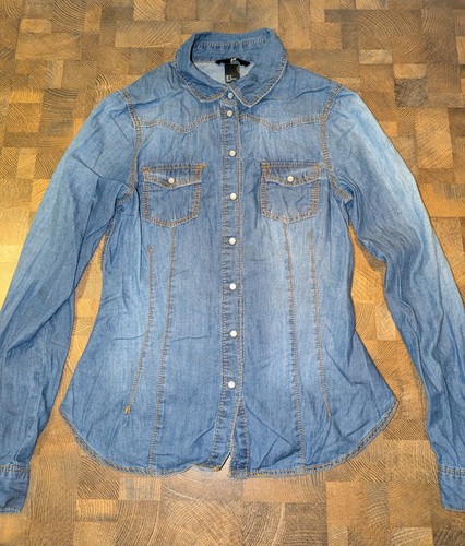 Women denim shirt - women’s,