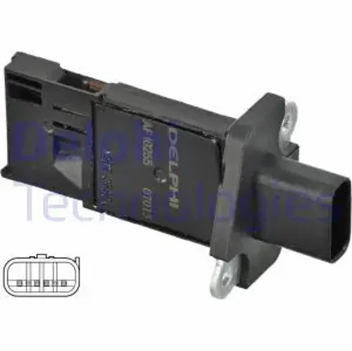 Air flow meter - , without