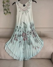 Wewa Free Size pastel and floral summer dress with embellishment