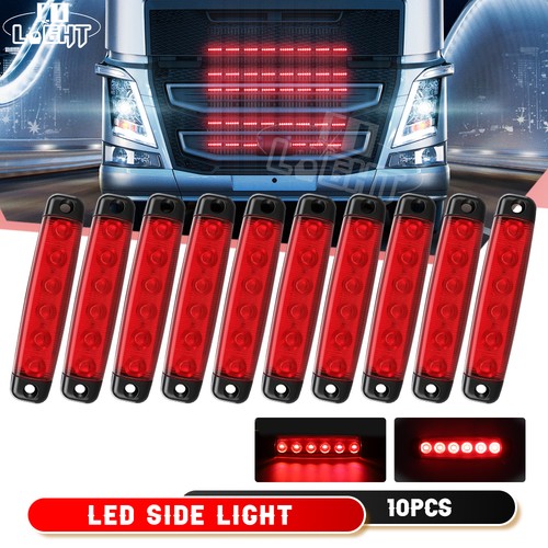 10pcs 12v led red - 12v,