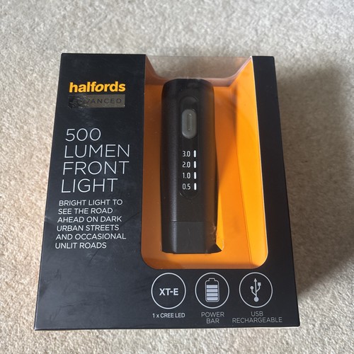 Halfords advanced 500 - advanced, lumen