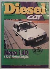 ROVER METRO 1.4D orig 1992 UK Mkt Road Test Brochure - Diesel Car Austin