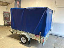 8x4 Box Trailer Brand New with Rear Door & cover 6ft Internal Height UK MADE