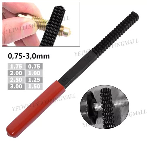 Metric thread repair file - thread,