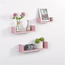 Set of 3 U Shape Floating Wall
