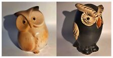 Collectible Ceramic Owl Figurines 2 variations - Free UK Postage