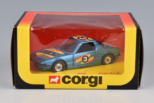 Corgi toys 306 fiat - #3, x1/9
