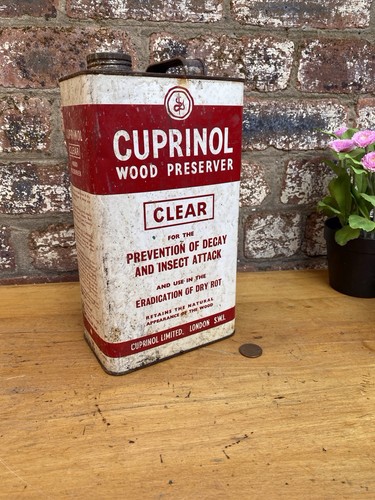 Vintage retro cuprinol - retro, wood