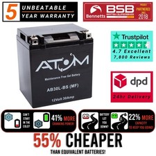 YB30L-B Atom Gel Motorcycle