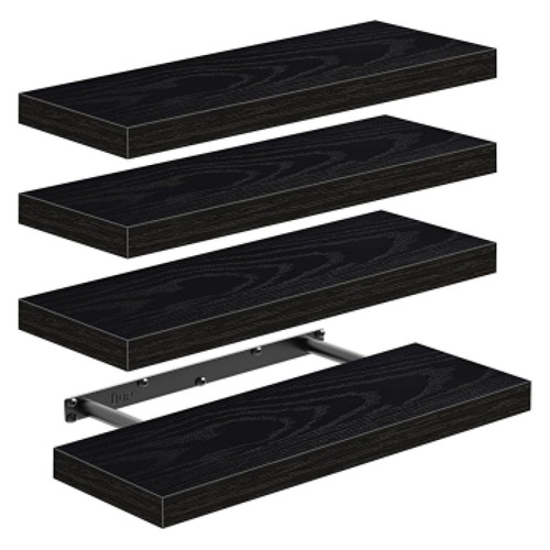 Set floating wall shelves - of,