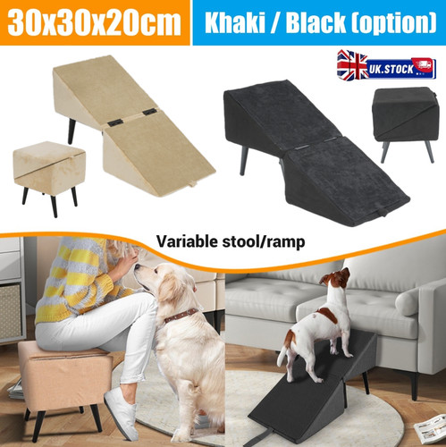 Dog step ramp w - ramp, w/