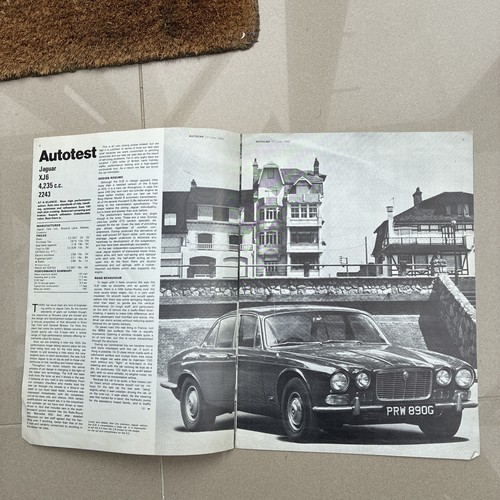 Jaguar xj6 autocar - jaguar, road