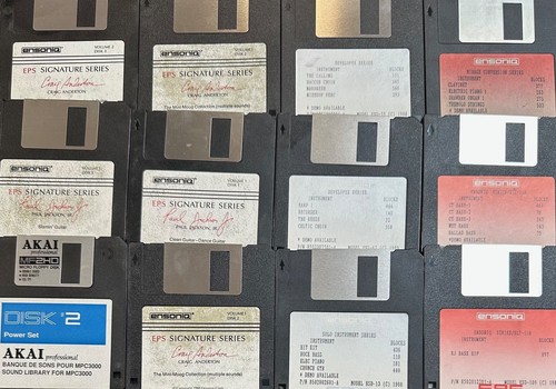 Ensoniq set floppy - ensoniq, disk