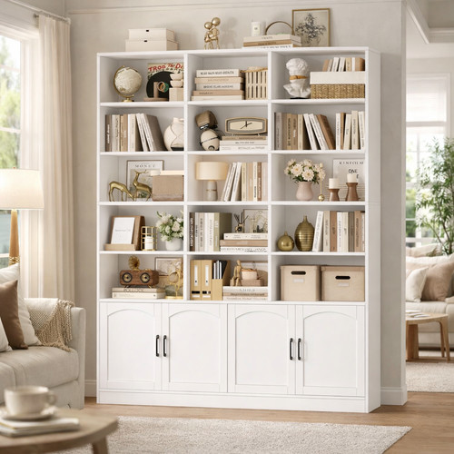 Bookcase 209cm shelf - bookcase,