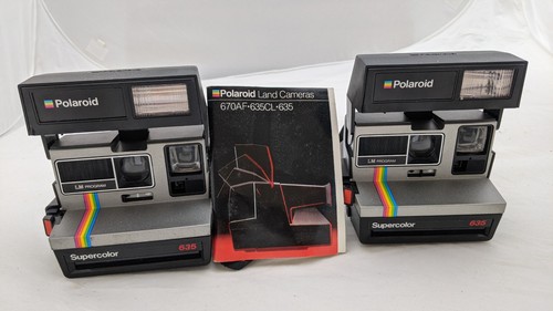 Pair polaroid supercolor 635 - ,
