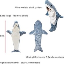 Shark Blanket Adult & Kid