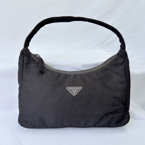 Prada vintage tessuto black - prada,
