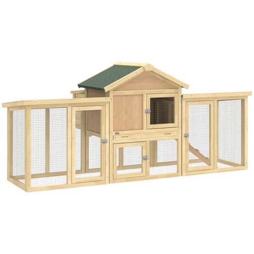 Pawhut large wooden - wooden, outdoor