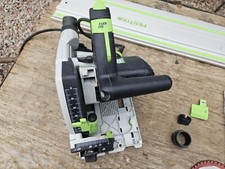 FESTOOL TS 55 FEQ-PLUS-FS 110v Plunge saw 160mm X4 blades And Track