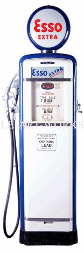 Life size vintage retro esso - retro,