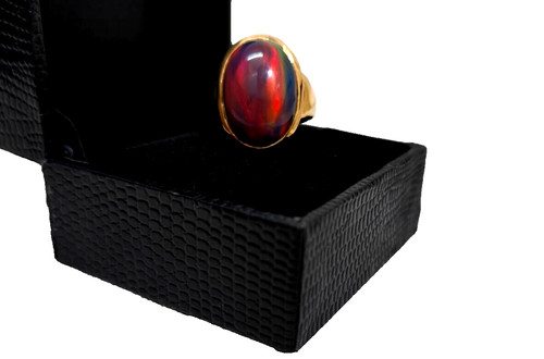 Carat oval black opal - oval,