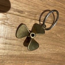 Vintage Brass boat Propeller