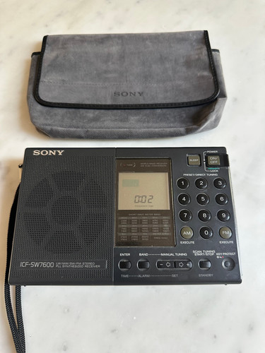 Sony icf sw7600 shortwave - icf-sw7600,