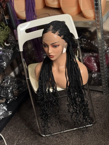 777 braided wig synthetic - 777, full