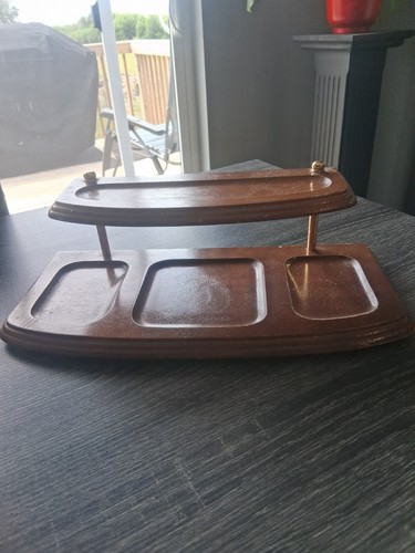 Wooden men valet organizer - wooden, men's