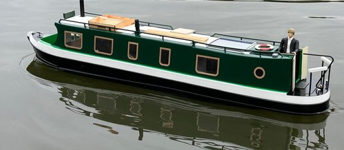 Canal narrow boat naughty - boat, (