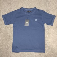 Fred Perry Boys Blue Short