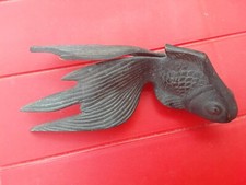 Chinese Vintage Bronze Fantail Goldfish
