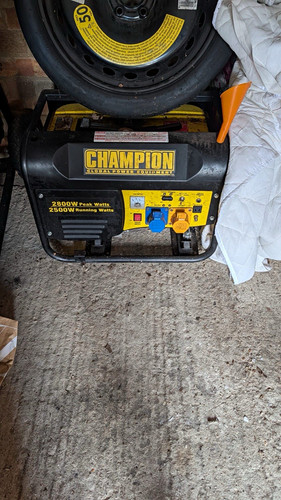 Champion portable generator - portable,