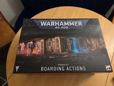 Warhammer 40,000 Boarding Actions terrain with Arks of omen books 1-3