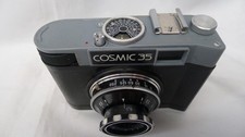 Vintage Cosmic 35 T-43 40mm F4 Lens Russian Compact Camera + Blk Leather Case
