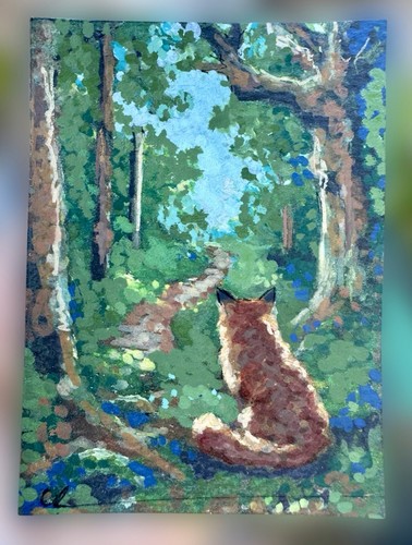 Aceo original painting - original,
